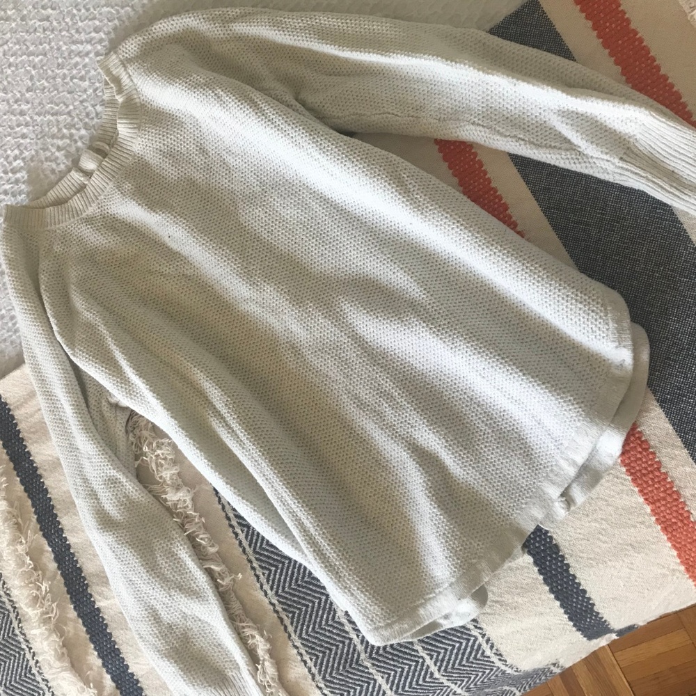 Madewell Cute Back-Button Reversible Sweater - image 3